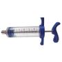 Imagem de Seringa Acrílica Com Graduação - Sem Regulagem - 30ml - Azul