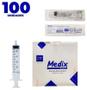 Imagem de Seringa desc 10ml s/ agulha luer slip cx c/ 100 un