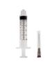 Imagem de Seringa Hipodérmica com Agulha Luer Lock (5ml) - Caixa com 100 unidades- Medix