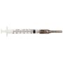 Imagem de Seringa Luer Lock com Agulha de Segurança 3ml SOL-CARE 30 x 0,7mm 22G com 1 Unidade