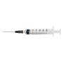 Imagem de Seringa SR 3ml Luer Lock com Agulha 25x0,7 Fixa