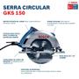 Imagem de Serra Circular 7.1/4" GKS 150 STD 1500W Bosch