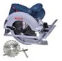 Imagem de Serra Circular Bosch GKS 20-65 2000W 127V com 1 disco e guia