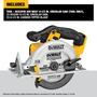 Imagem de Serra circular DEWALT 20V MAX DCS391B 460W Lâmina de 6-1/2 polegadas