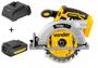 Imagem de Serra Circular Interc 165mm Com Bat 4.0ah+Carreg 18v Iscv1831 Vonder