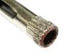 Imagem de Serra Copo Ou Broca Diamantada de 08 X 55 Mm Com Haste Cilíndrica Para Furar Vidro E Cerâmica Sparta