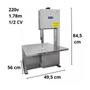 Imagem de Serra Fita Bancada Para Carnes 1.78m Max Sfpplm Metvisa 220v