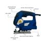 Imagem de Serra Tico Tico 800w Mst80 Menegotti 220V Cor Azul