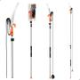 Imagem de Serrote Podador Profissional com Cabo Extensor 5 Metros Prata e Luva Black
