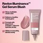 Imagem de Sérum Blush Revlon Illuminance Gel 140 Brilliant Berry 11 mL