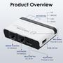 Imagem de Servidor De Impressão Print Server USB Dual Ethernet N300