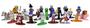 Imagem de Set Com 20 Figuras Minecraft sortidas 4,0 cm Jada Nano Metals