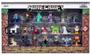 Imagem de Set Com 20 Figuras Minecraft sortidas 4,0 cm Jada Nano Metals