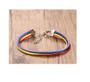 Imagem de Sete Cores Arco-Íris Cor Pulseira Colorida Unisex Lgbt