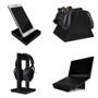 Imagem de Setup Gamer Kit Spark Suporte para Controle Headset Notebook e Celular Preto