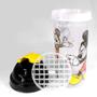 Imagem de Shakeira de Plástico 580 ml com Tampa Rosca e Misturador Mickey - 1 Un