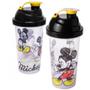 Imagem de Shakeira de Plástico 580 ml com Tampa Rosca e Misturador Mickey - 1 Un