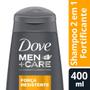 Imagem de Shampoo 2 em 1 Dove Men Care Força Resistente 400ml