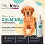 Imagem de Shampoo Antialérgico Calming Pele Sensíveis Irritadas Cães Gatos Pets Tratamento Dermatológico Dermato Petcare Dermatite Tira Coceira 240 ML Allerless