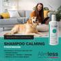 Imagem de Shampoo Antialérgico Calming Pele Sensíveis Irritadas Cães Gatos Pets Tratamento Dermatológico Dermato Petcare Dermatite Tira Coceira 240 ML Allerless