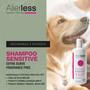 Imagem de Shampoo Antialérgico Sensitive Para Pele de Cães Gatos Pets Tratamento Dermatológico Dermato Petcare Dermatite Contra Coceira 240 ML Allerless