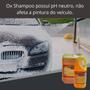Imagem de Shampoo Automotivo com Cera Carnaúba Concentrado para Carro Moto Caminhão  Alto Rendimento - 2 Litros