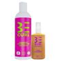 Imagem de Shampoo Be Curl Cabelos Cacheados 350Ml Óleo Nutritivo 60Ml