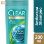 Imagem de Shampoo Clear Anticaspa Detox Diário 200ml