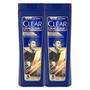 Imagem de Shampoo Clear Men Limpeza Profunda 200ml  Kit com duas unidades