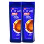 Imagem de Shampoo Clear Men Queda Control 200ml  Kit com duas unidades
