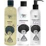 Imagem de Shampoo, Condicionador E Creme Para Cachos Hey You 3X300Ml