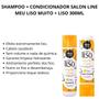 Imagem de Shampoo + Condicionador Salon Line Meu Liso Muito + Liso 300ml