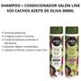 Imagem de Shampoo + Condicionador Salon Line Sos Cachos Azeite de Oliva 300ml