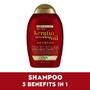 Imagem de Shampoo de óleo de alisamento frizz-free + queratina, 5 em 1, para Cabelo Frizzy, Cabelo Brilhante