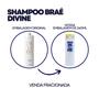 Imagem de Shampoo Divine Braé Absolutely Smooth Fracionado 240ml - Shampoo Antifrizz