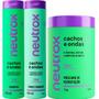 Imagem de Shampoo e Condicionador Neutrox Cachos e Onda + Máscara de Hidratação