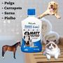 Imagem de Shampoo e Condicionador Pet 6x1 Anti Pulgas Carrapatos Sarna Cães Gatos