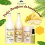 Imagem de Shampoo e Máscara Banana e Mel Hidrata Nutri Restaura Revitaliza Lua Absoluta