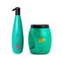 Imagem de Shampoo e Mascara Cachos System Low E No Poo Aneethun 1 Litro