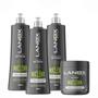 Imagem de Shampoo Efeito Nuclear Lanox 500ml + Condicionador Efeito Nuclear Lanox 500ml + Finalizador Efeito Nuclear Lanox 300ml +