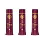 Imagem de Shampoo Haskell 300Ml Liso Com Força - Kit Com 3Un