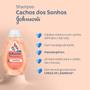 Imagem de Shampoo Hidratante Cachos Dos Sonhos Com Manteiga De Karité Hipoalergênico Baby 400ml Johnsons