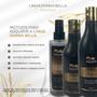 Imagem de Shampoo Hidratante Para Cabelos Orgânicos Bio Fibra Apliques Black e Cachos Donna Bella 300ml
