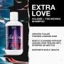 Imagem de Shampoo IGK Extra Love Volume Thickening 1L para cabelos finos