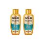 Imagem de Shampoo Niely Gold 275Ml Argan Pos Quimica - Kit C/2Un