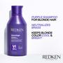 Imagem de Shampoo Redken Purple 300ml - Com Pigmento Violeta para Cabelos Loiros