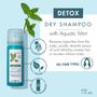 Imagem de Shampoo Seco Klorane Detox com Hortelã Aquática - 30ml - Para Todos os Tipos de Cabelo