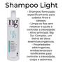 Imagem de Shampoo Vegano Light Para Cabelos Finos e Oleosos NG de France 1000ml