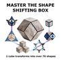 Imagem de Shashibo Moon Fidget Cube com 36 Ímãs de Terras Raras - Pacote com 4