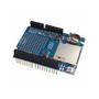 Imagem de Shield data logger com rtc ds1307 para registro de dados - (azul)